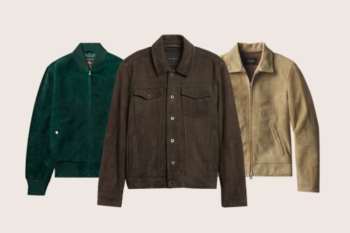 The Best Suede Jackets For Men To Wear Right Now
