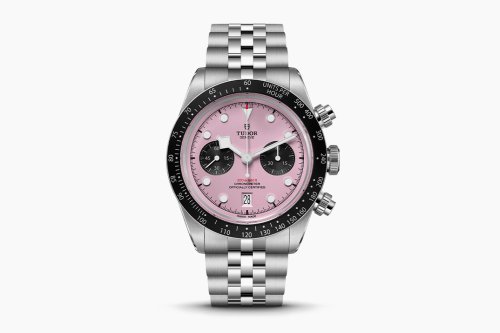 Tudor Goes Pink with Its New Black Bay Chronograph in Partnership with David Beckham's Soccer Club
