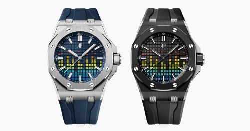 Audemars Piguet's New Royal Oak Offshore Pays Homage to Music with a Very Colorful Dial