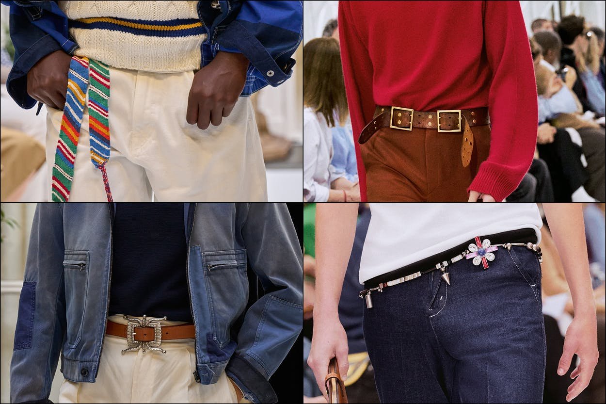 The Jewelry-fication of Men's Belts