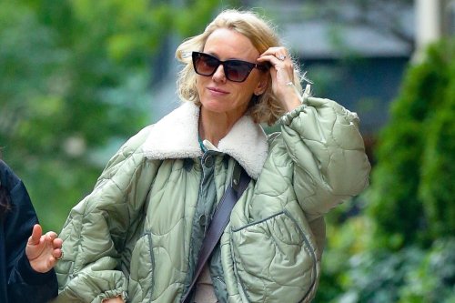 A Little Commotion for Naomi Watts' Quilted Jacket