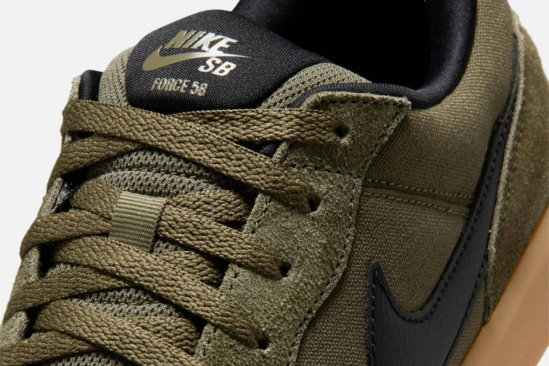 Nike’s Skate-able Forces Went Olive Suede on the Session ‘Fit