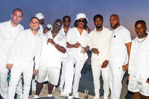 Jay-Z, Drake & Lil Baby Dressed in Wimbledon White For July 4th
