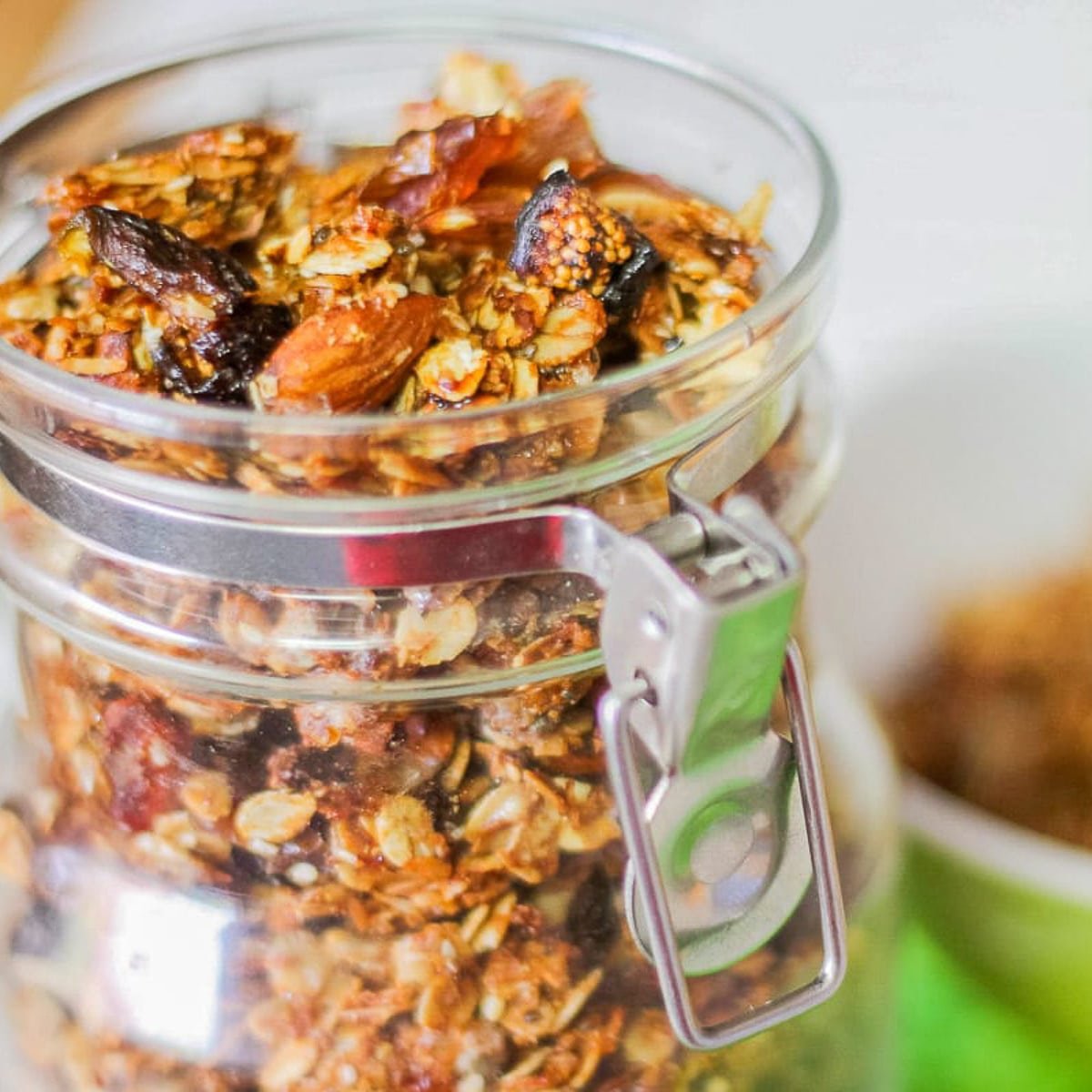 Homemade Granola Mix with a Middle Eastern twist | Hilda's Kitchen Blog