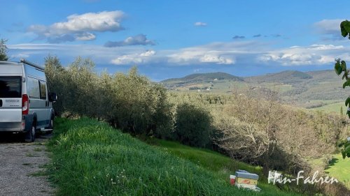 Wohnmobil-Rundreise zu den Highlights der Toskana (Italien)