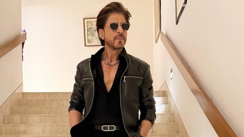 Shah Rukh Khan's blinding diamond necklace with dapper outfit for IPL 2025 opening ceremony steals the show. Pics