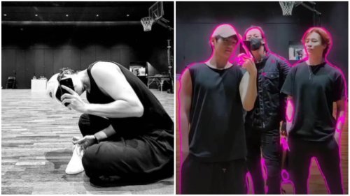 BTS: V grooves with Jungkook, Jimin in new video; ARMY suspects its rehearsal for Busan concert. Watch