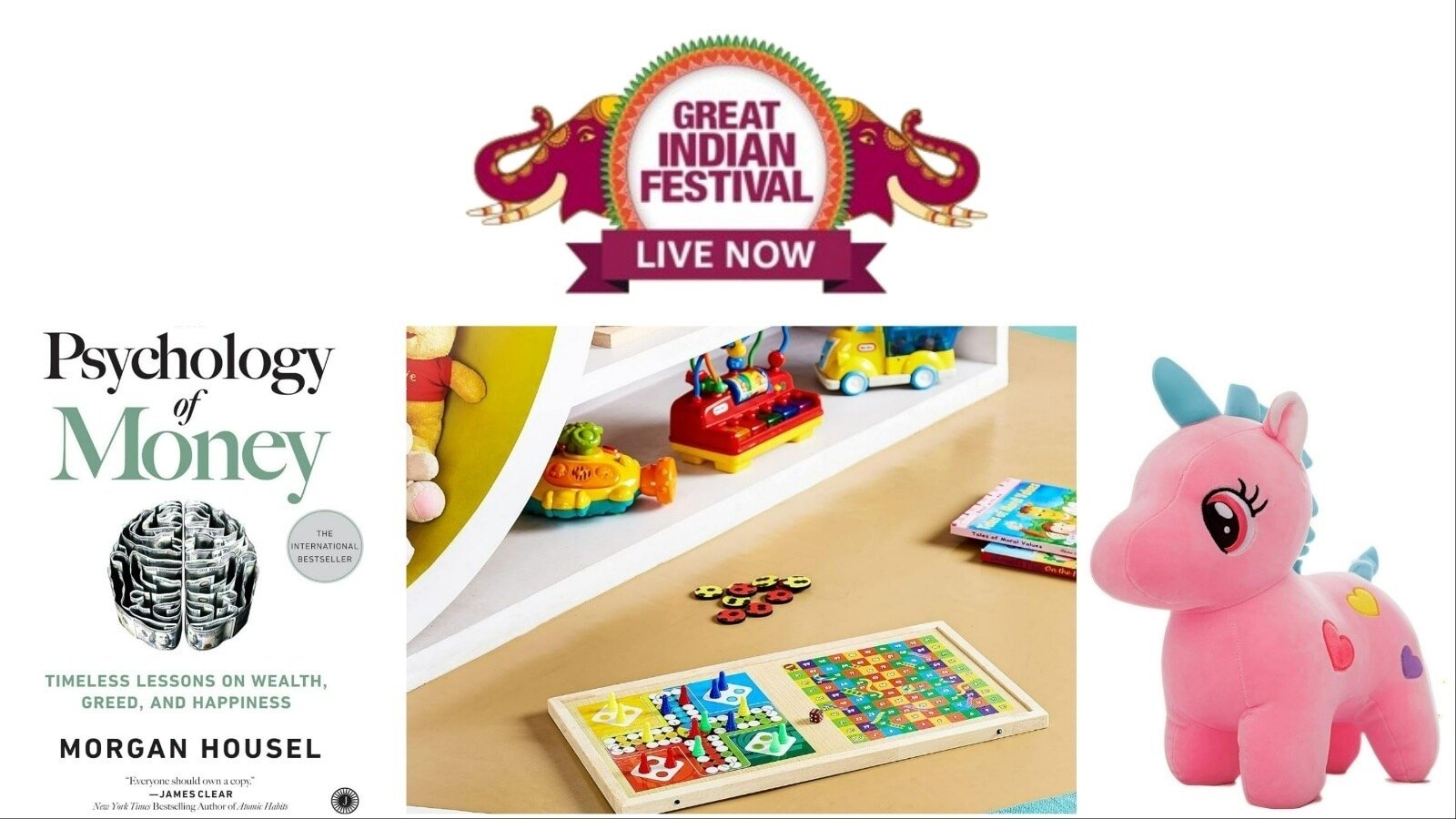 Amazon Great Indian Festival Sale 2024: Hurry, this is the best time to buy books, toys and games, more than 80% off