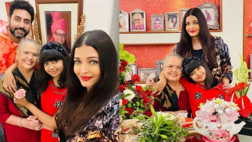 Aishwarya Rai wishes ‘darling mommy’ on birthday, shares photos with Abhishek Bachchan, Aaradhya