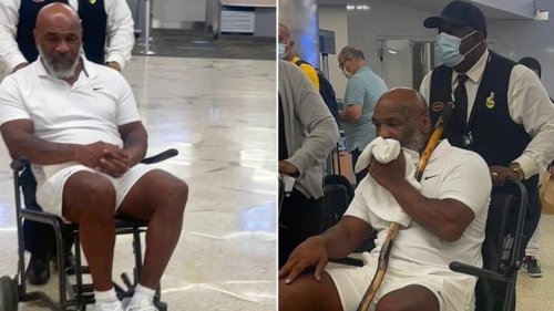 Boxing legend Mike Tyson spotted in wheelchair at Miami; pics go viral