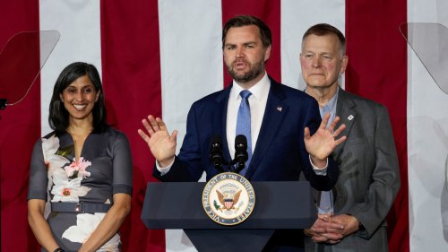 JD Vance accused of ‘humiliating’ Indian-origin wife Usha with ‘She has to smile’ remark. Watch