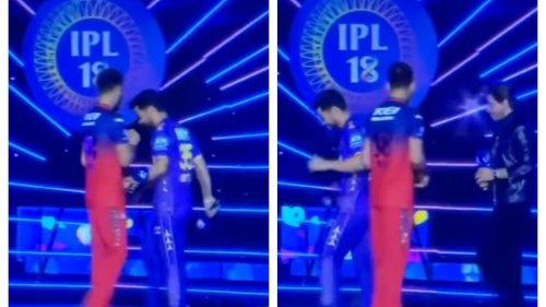Rinku Singh ignores Virat Kohli's handshake, walks past him in IPL 2025 opening ceremony after greeting Shah Rukh