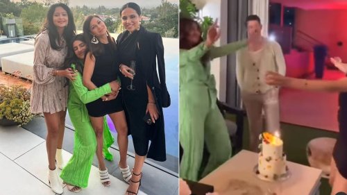 Priyanka Chopra hosts party at LA home for manager, dances to live dhol as Nick Jonas looks on