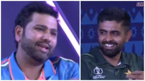 Watch: Rohit Sharma stuns reporter with internet-breaking reply on Captain’s Day; Buttler tags Babar for translation