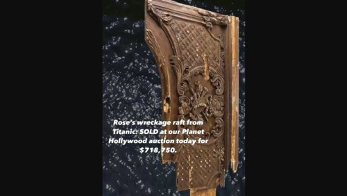 Controversial door prop from Titanic film that kept Rose afloat sold for over ₹5.8 crore