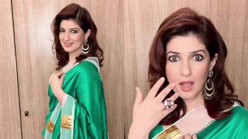 Twinkle Khanna shares her 'controversial' opinion on sarees: 'This is a debate, there is no right side'