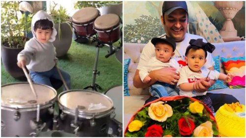 Kapil Sharma goes 'like father like daughter' as Anayra plays drums, tells him: 'Papa, you play it'