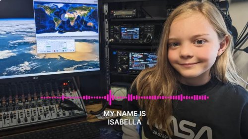 8-year-old uses father's ham radio to connect with ISS, Nasa astronaut responds