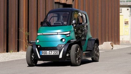 In pics: This cute, little EV will be apt for busy Indian roads