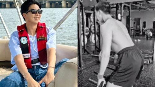 RM wishes 'great Chuseok' to fans by sharing shirtless workout video, BTS ARMY asks: How am I gonna act sane after this?