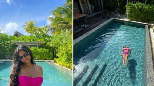 Rhea Kapoor shares barely ‘edited’ swimsuit look from Maldives. See pics