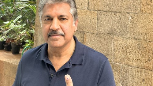 Anand Mahindra talks about ‘greatest personal wealth’ after casting his vote in Maharastra elections