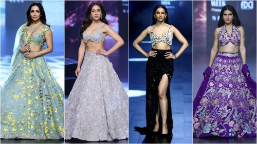 Sara Ali Khan, Malaika Arora, Rakul Preet, Taapsee Pannu and others wow as showstoppers on day 4 of Lakme Fashion Week