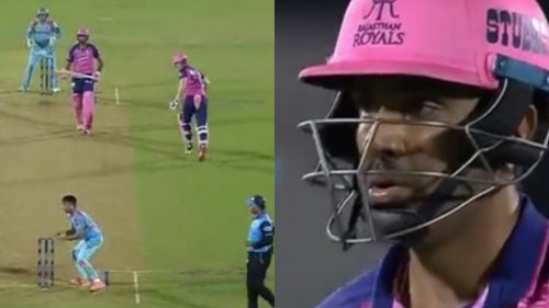 Watch: R Ashwin's attempted sacrifice backfires, replays spell doom for Jimmy Neesham in LSG vs RR IPL 2022 match