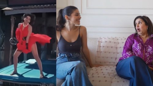 Farah Khan tells Alaya F spot boy fainted when her mom Pooja Bedi's skirt flew up in Pehla Nasha: ‘Vo gir gaye’