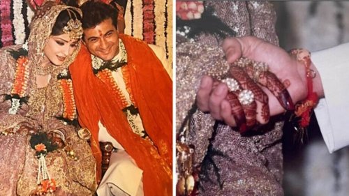Maheep Kapoor digs out wedding pictures to wish Sanjay Kapoor on their 24th anniversary, Neetu Kapoor reacts