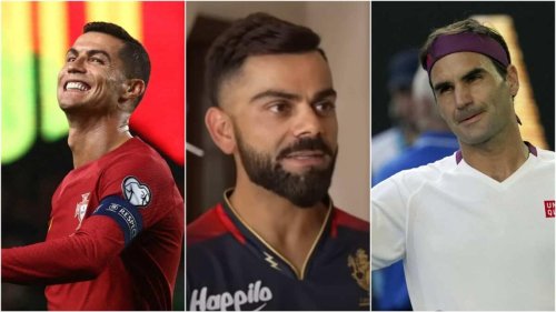 Watch: Kohli's matter-of-fact response to question about 'conversations' with Ronaldo, Federer: 'I'll just...'