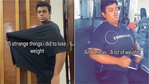 Man who lost over 60 kg shares 5 strange things he did to lose weight: ‘No diet change, no crazy workout’