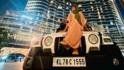 Kerala to Qatar in Mahindra Thar: This woman drives to see Lionel Messi