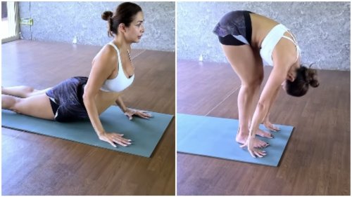 Malaika Arora at 51 shows a full-body yoga asana that 'makes skin glow and helps manage weight'. Watch