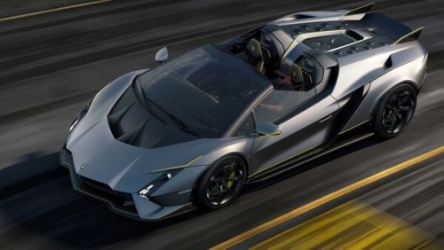 In pics: Lamborghini Autentica is a drop-top V12 monster