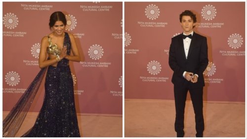 Zendaya rocks a saree, Tom Holland looks handsome in a suit at NMACC event. See pics