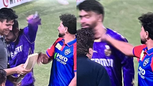 Kuldeep Yadav slaps Rinku Singh twice on live TV as KKR star left shocked, then infuriated; fans say, 'BCCI, ban him'