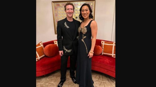 Anant Ambani Radhika Merchant pre wedding: Mark Zuckerberg and Priscilla Chan twin in black. See viral pics