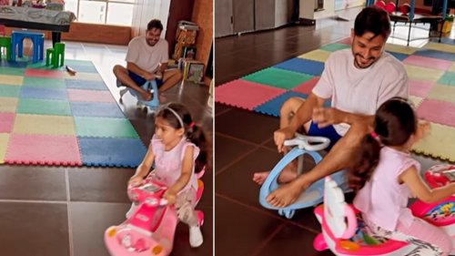 Inaaya aces the ‘Tokyo drift’ as she races against dad Kunal Kemmu, fans ask 'Is she a Fast & Furious fan?'