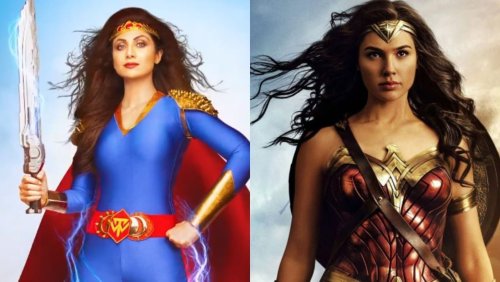 Nikamma first look: Shilpa Shetty debuts as superwoman Avni before trailer launch, fans call her 'desi Gal Gadot'