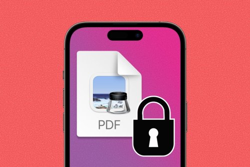 Crea un PDF con contraseña, en pocos pasos, con tu iPhone
