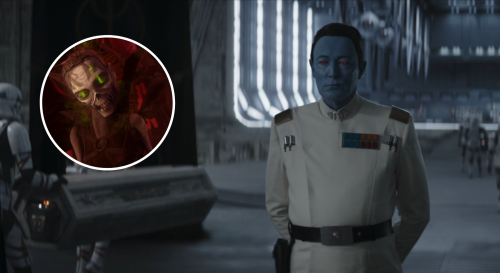 Thrawn is seen loading cargo in Ahsoka episode 7 – and it hints at an army of undead Nightsisters