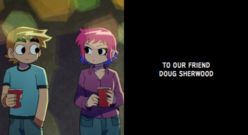 Scott Pilgrim Takes Off pays tribute to Doug Sherwood with touching title card
