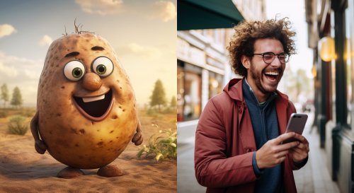 What do you call a reluctant potato? Brilliant dad joke will have you in stitches
