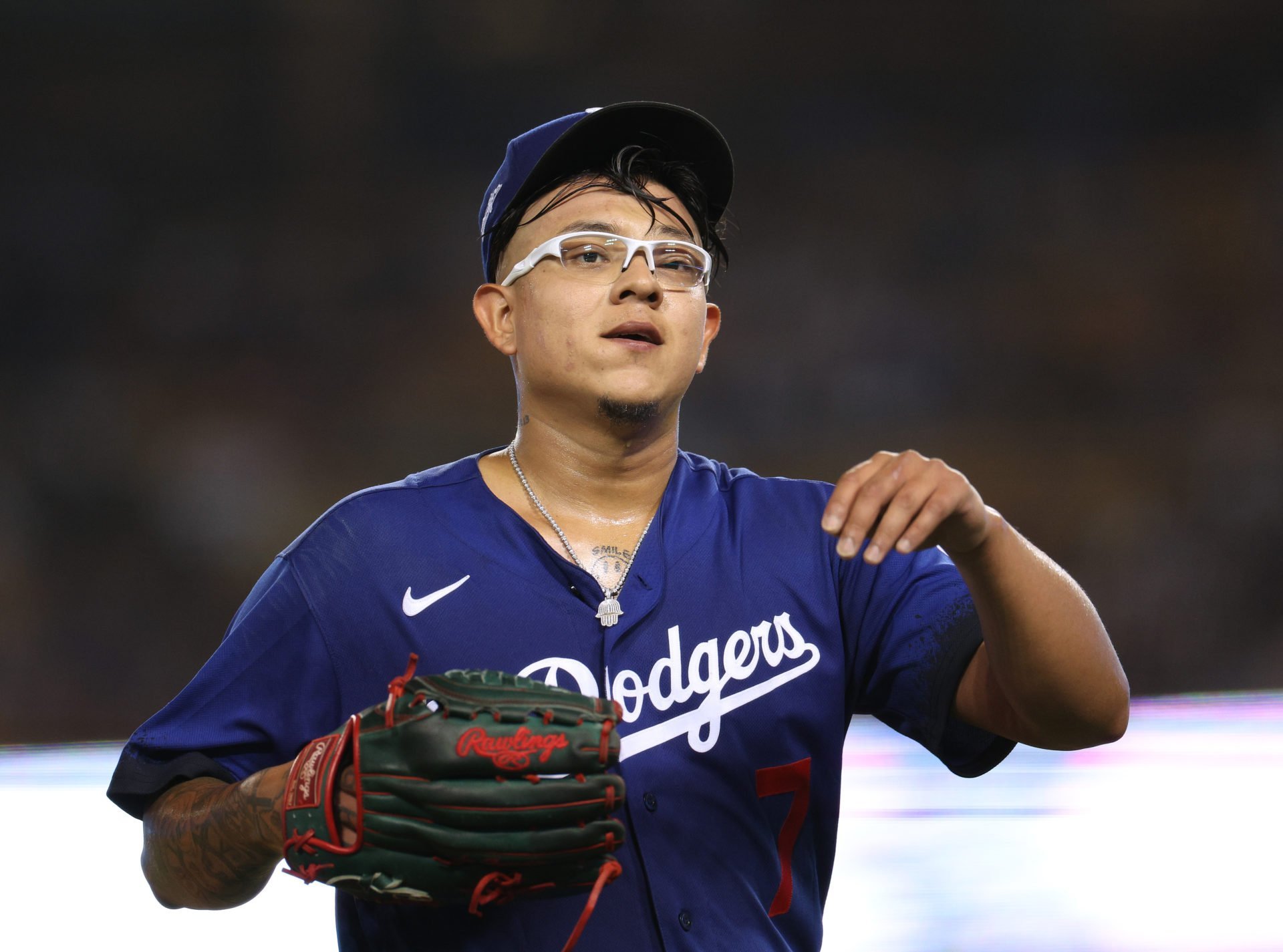 Julio Urias had ten eye surgeries before the age of 11 due to tumor at birth