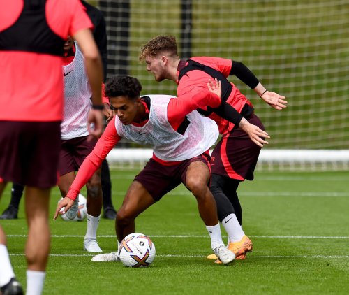 Alex Oxlade-Chamberlain notices Carvalho's 'technical gift' in Liverpool training