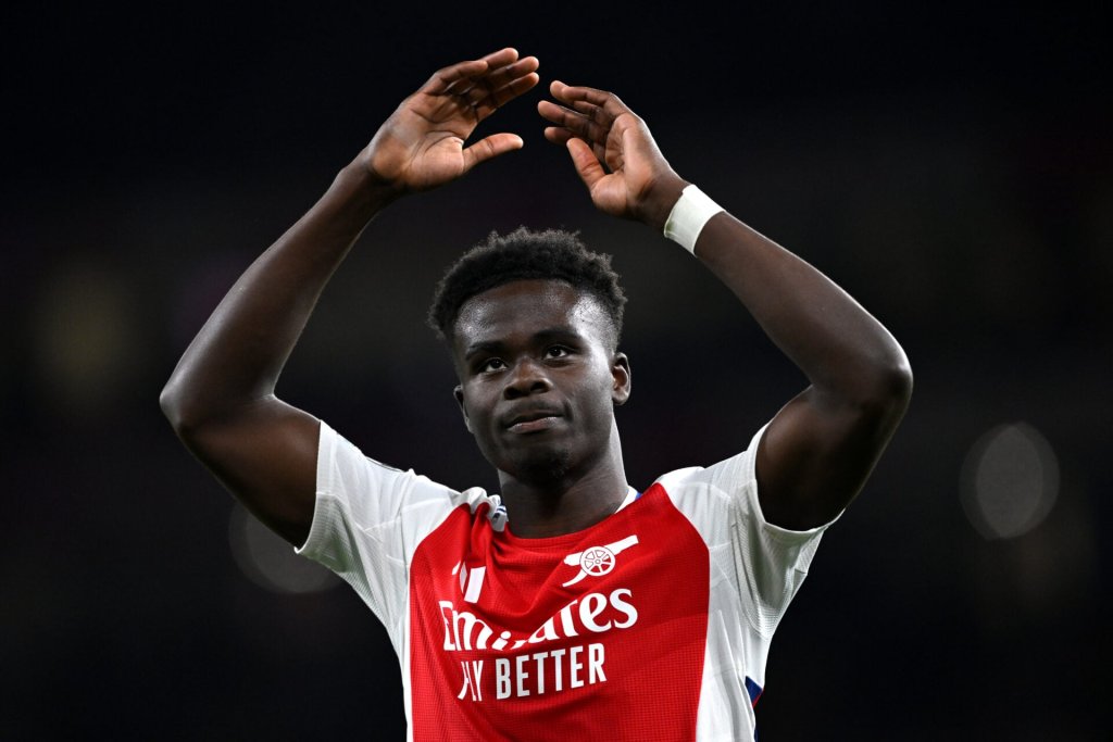 Bukayo Saka - cover