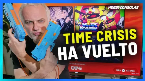 Time Crisis ha vuelto: unboxing de la nueva miniconsola con pistola de luz para teles modernas