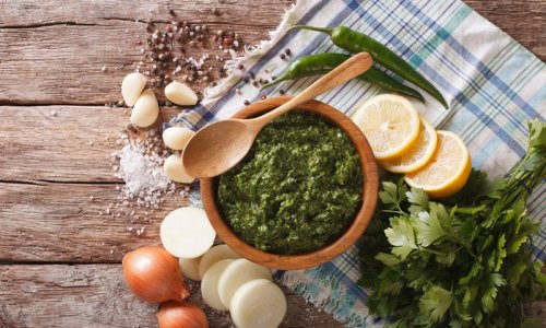 This homemade zesty chimichurri sauce will add the perfect kick to your next burger