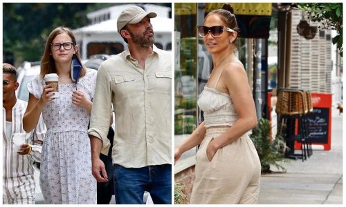 Jennifer Lopez stuns in boho-chic outfit with Ben Affleck and kids ahead of their wedding in Georgia